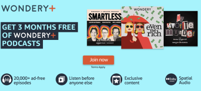 Wondery+ Prime Day Deal: 3 Months FREE Premium Access To Wondery Podcasts!