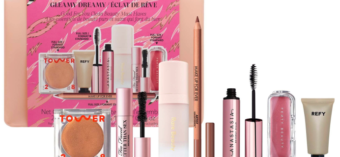 Sephora Favorites Gleamy Dreamy All-Over Face Makeup Set: 7 Good For You Clean Beauty Must-Haves!