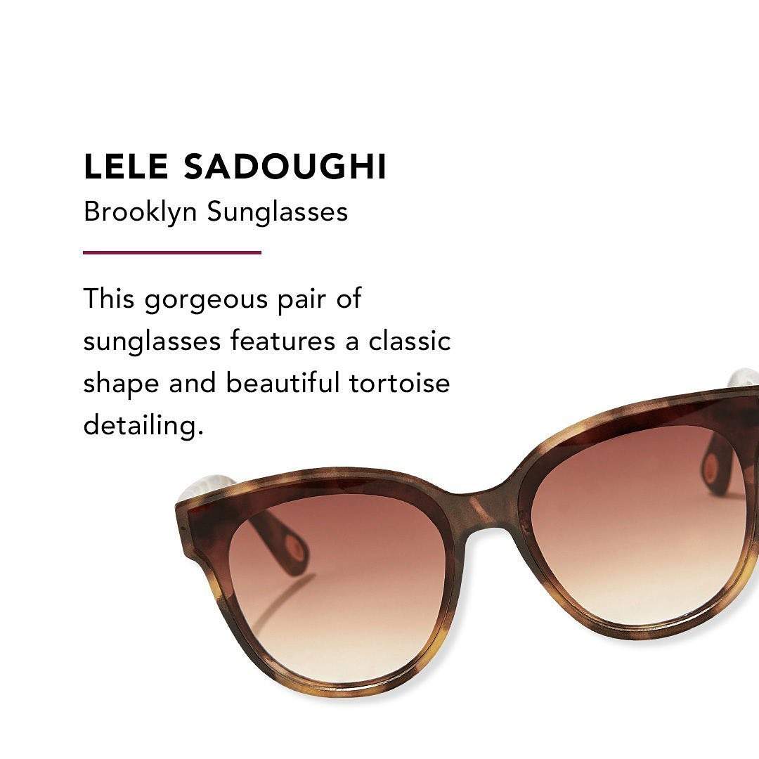 FabFitFun Fall 2022 Spoilers Lele Sadoughi Brooklyn Sunglasses