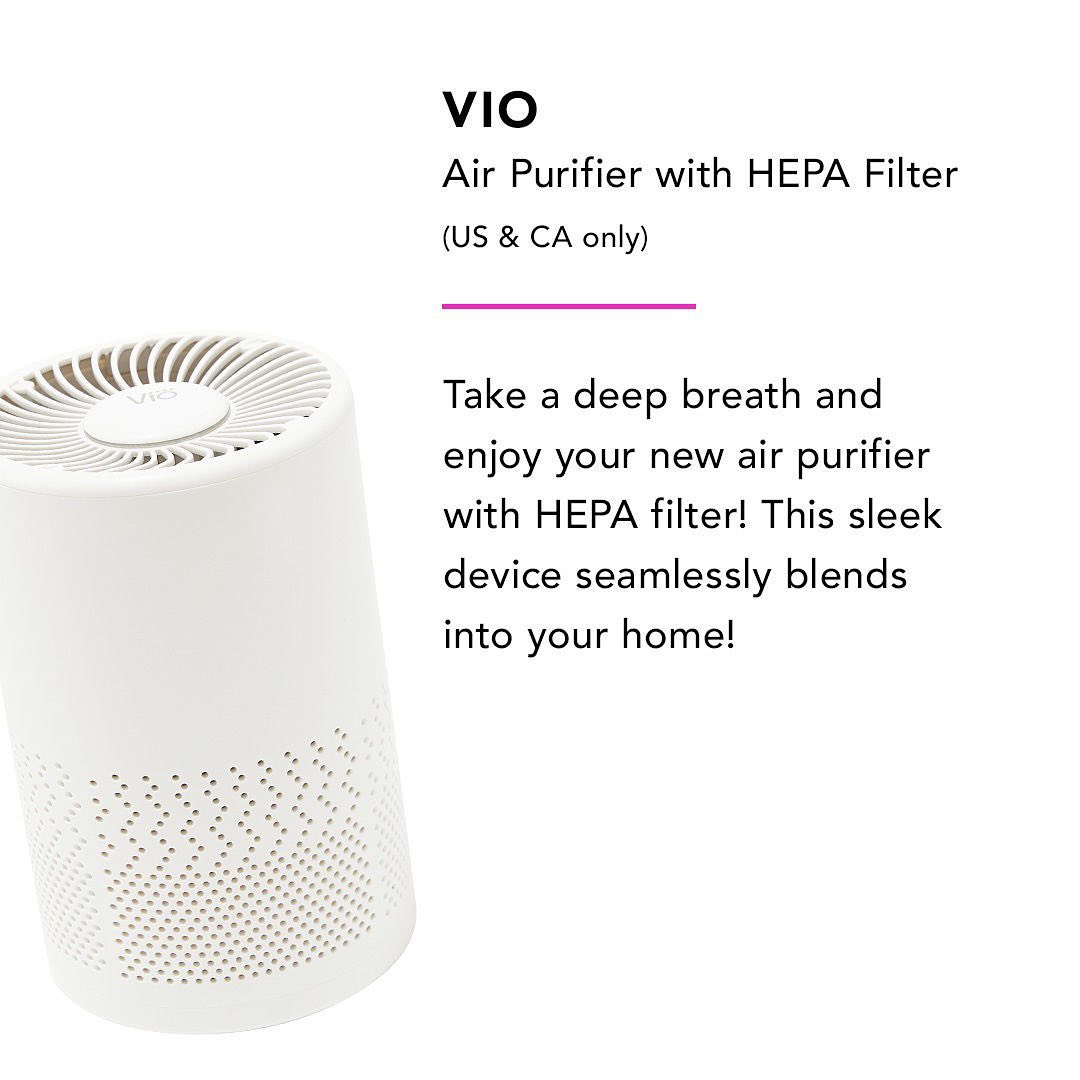 FabFitFun Fall 2022 Spoilers Vio Air Purifier with Hepa Filter