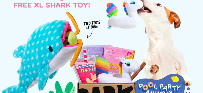 BarkBox Coupon: FREE XL Shark Toy With First Box of Toys and Treats for Dogs!