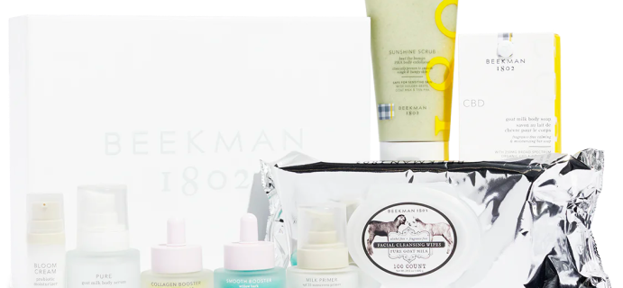 B. 1802 Beekman Beauty Box Summer 2022 Full Spoilers!
