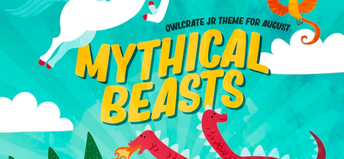 OwlCrate Jr. August 2022 Theme Spoilers: Mythical Creatures!