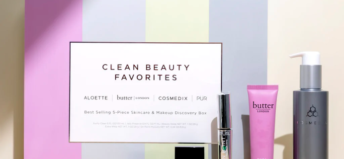 Pur Cosmetics Clean Beauty Favorites Box: 5 Bestselling Products From Clean Beauty Brands!