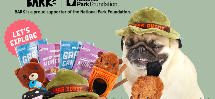 BarkBox & Super Chewer Coupon: Double Your First Box for FREE + National Park Foundation Box!