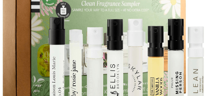 Sephora Favorites Clean Perfume Sampler Set: 8 Best Selling Clean Fragrances!