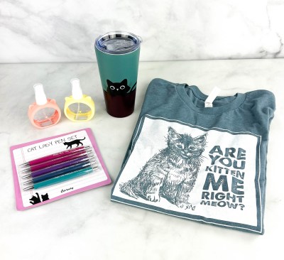 Cat Lady Box August 2022 Review: Kitten Around