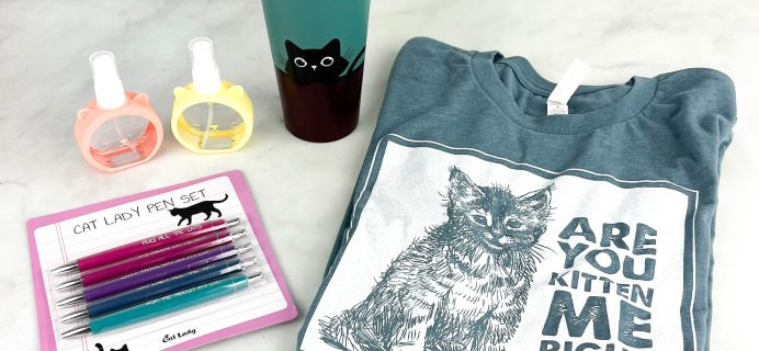 Cat Lady Box August 2022 Review: Kitten Around