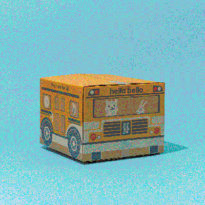 Hello Bello Diaper Bundle: School Bus Box Limited Edition Box!