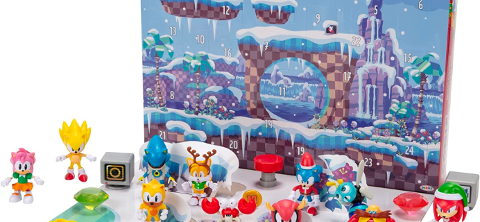 Sonic the Hedgehog Advent Calendar 2022: Exclusive Holiday Figures!