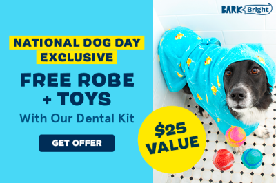 Bark Bright Coupon:  Free Bubble Bath Bundle With Dog Dental Kit Subscription!