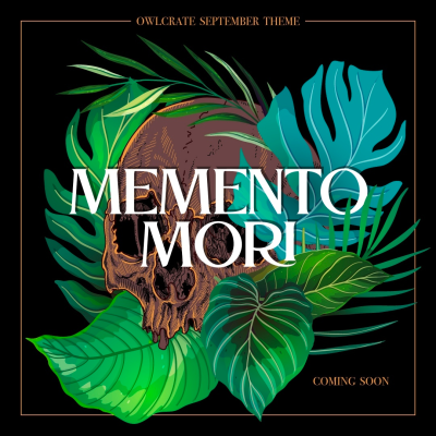 OwlCrate September 2022 Theme Spoilers: Memento Mori!  