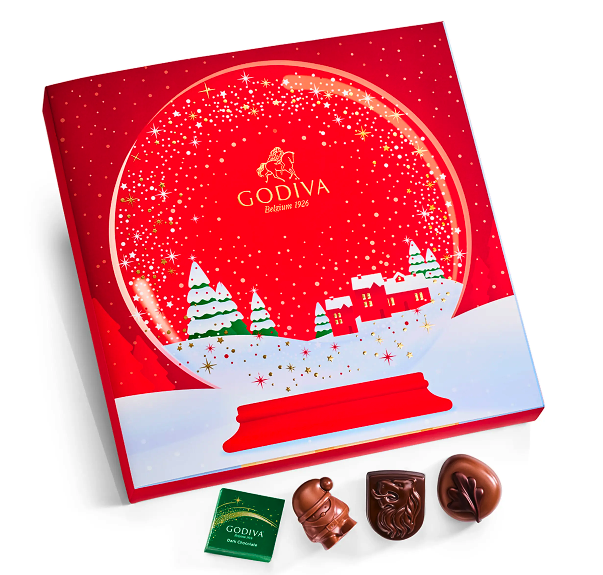 2022 Godiva Chocolate Advent Calendar: 24 Mini Chocolates   Full