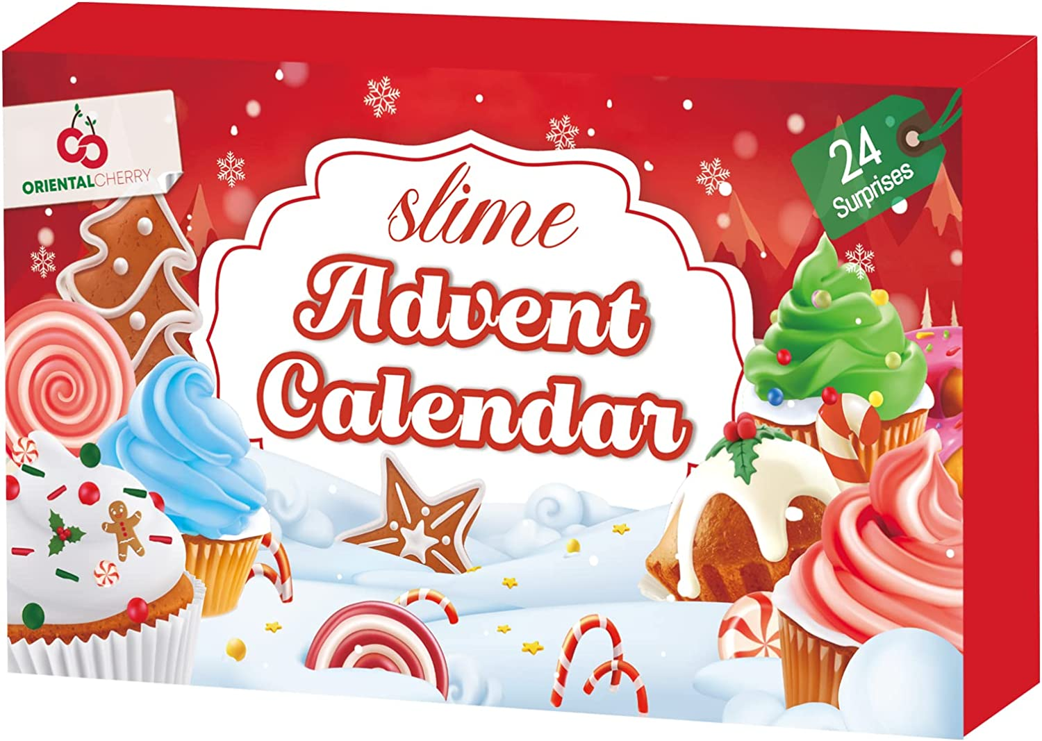 2022 Oriental Cherry Slime Advent Calendar 24 Days Of Slime Fun