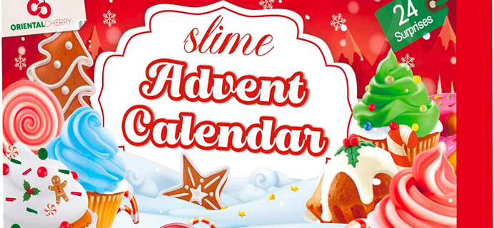 2022 Oriental Cherry Slime Advent Calendar: 24 Days Of Slime Fun!