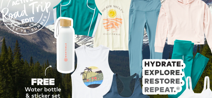 Wantable Limited Edition Road Trip Active Edit: 7 Athleisure Styles For Your Next Road Trip!