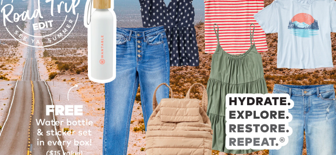 Wantable Limited Edition Road Trip Style Edit: 7 Travel Ready Outfits This End of Summer Season!