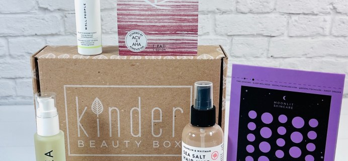 Kinder Beauty Box September 2022 Review: The PURIFY Box