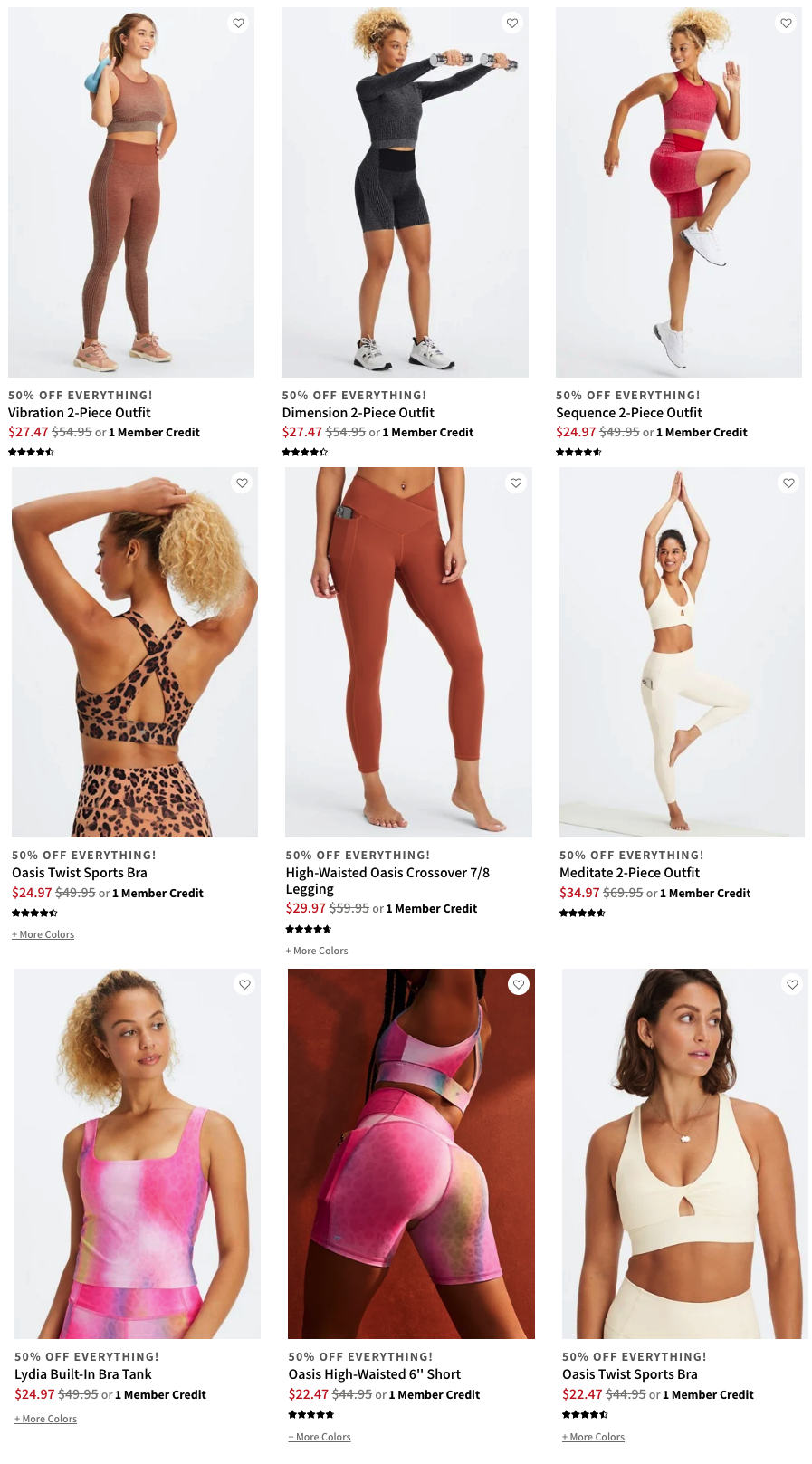 Fabletics Coupon: 2 Pairs of Leggings for $24 With VIP Membership