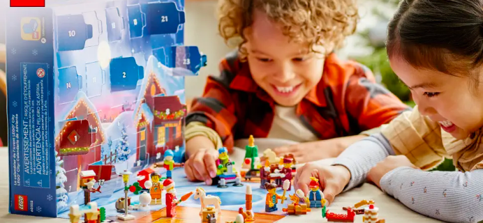 Lego City 2022 Advent Calendar: Billy, Tippy, Maddy Minifigures!