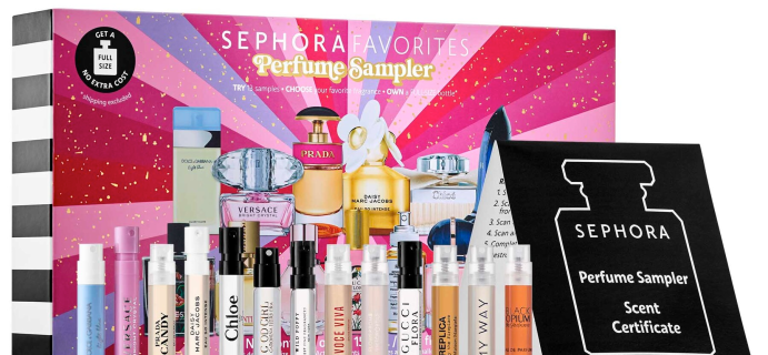 Sephora Favorites Holiday Perfume Sampler Set: 13 Best Fragrances This Holidays!