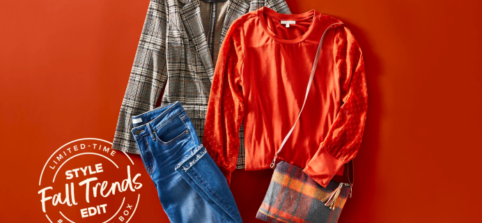 Wantable Limited Edition Fall Trends Style Edit: 7 Stylish Outfits With Fall Colors and Textures!