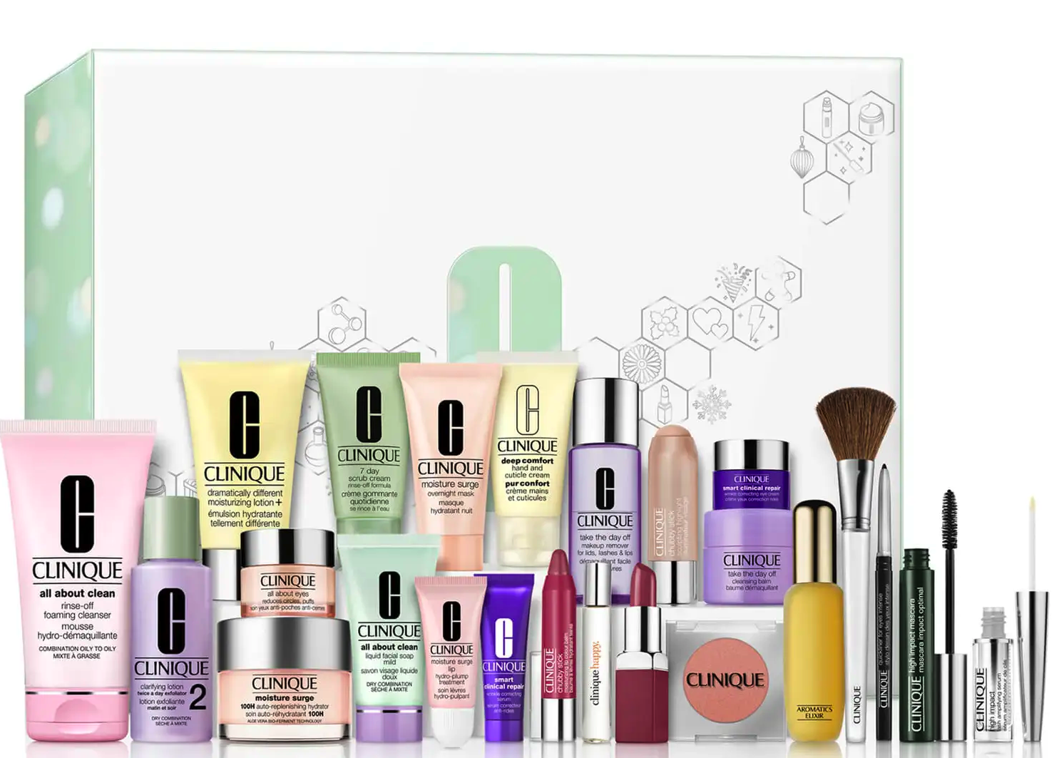 2022 Clinique Beauty Advent Calendar 24 Clinique Favorites + Full