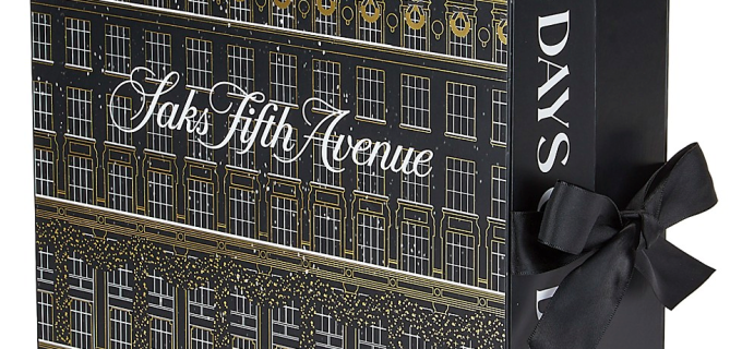 2022 Saks Fifth Avenue Beauty Advent Calendar Full Spoilers!