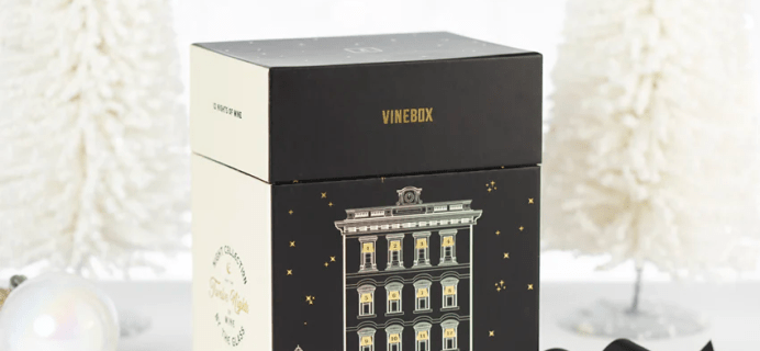 2022 Vinebox Advent Calendars: Enjoy Nights of Wine in Holi-Day or Twas-The-Night Box Designs!