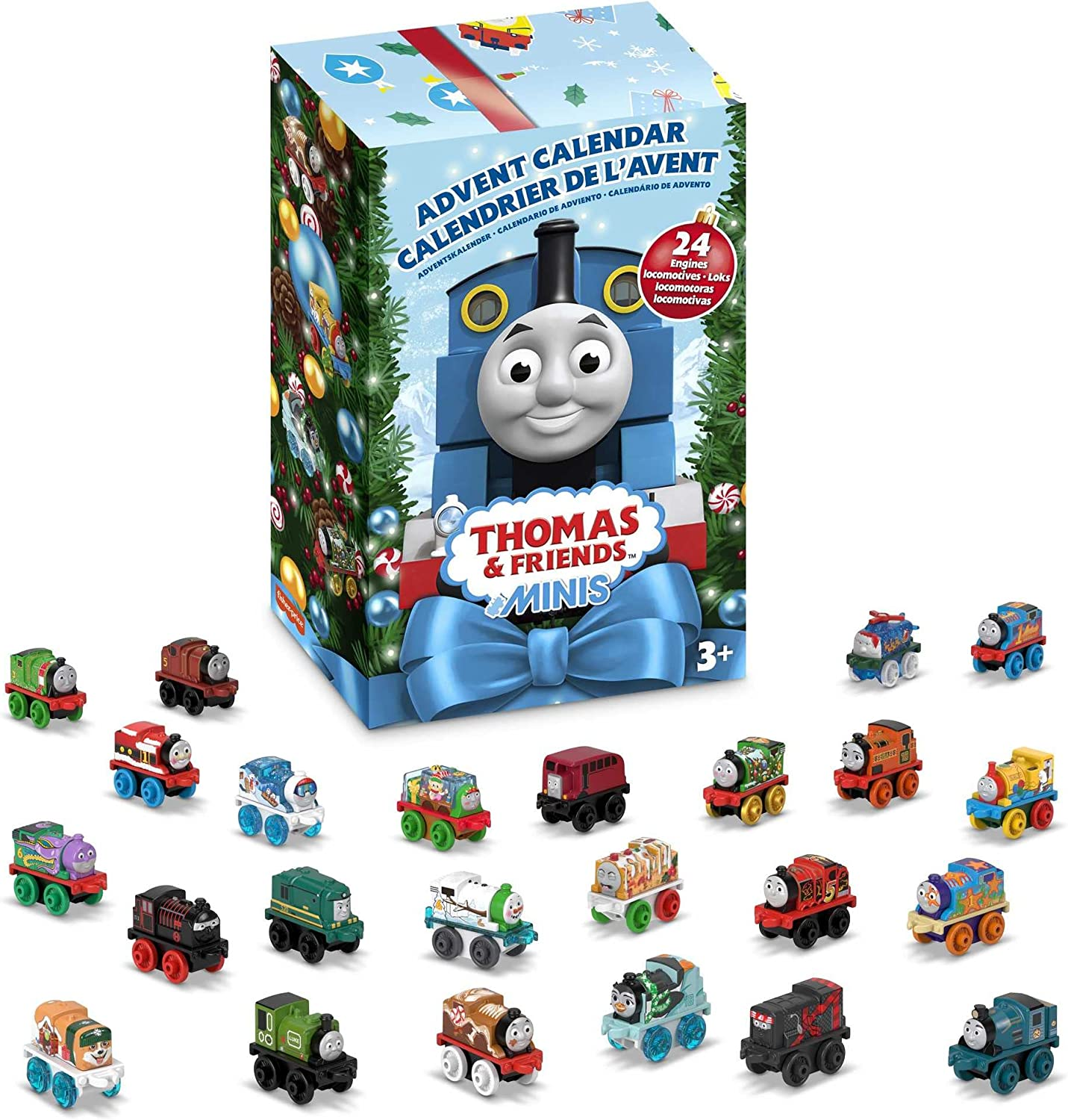 2022 Fisher-Price Thomas & Friends Advent Calendar: 24 Surprise Minis 