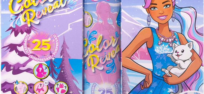 Barbie Color Reveal Advent Calendar 2022: 25 Surprises Including A Color Reveal Doll + Spoilers!