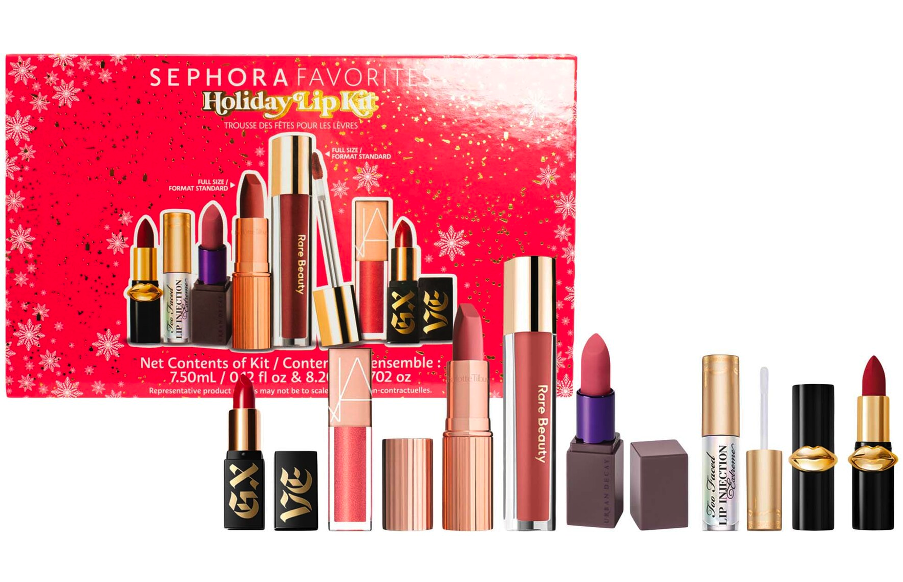 Sephora Favorites Holiday Lip Set 7 Lipsticks Perfect For The Season Hello Subscription