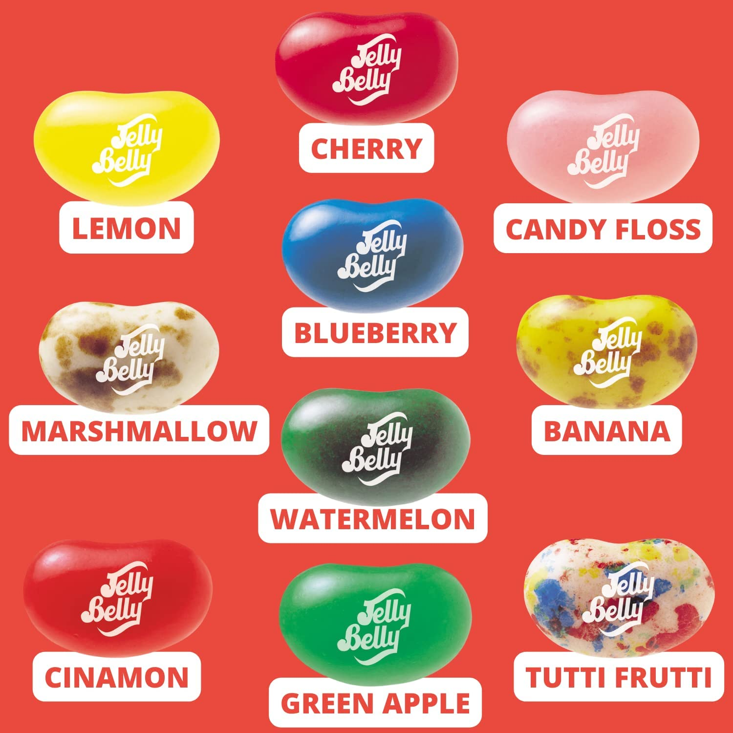 harry potter jelly beans flavors chart