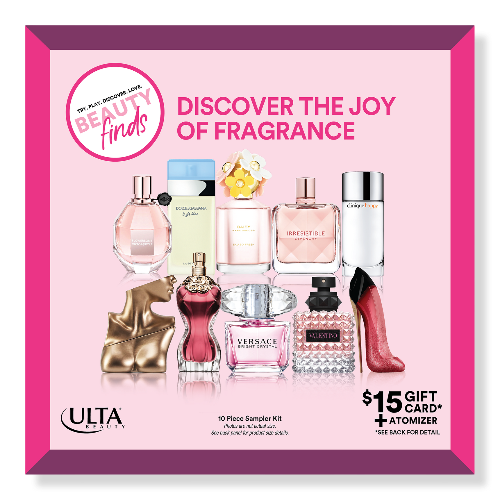 ULTA Discover The Joy Of Fragrance Kit: 10 Joyful Scents For The Season! -  Hello Subscription