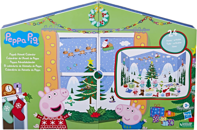 2022 Peppa Pig Advent Calendar: Winter Wonderland With Peppa And The Family!