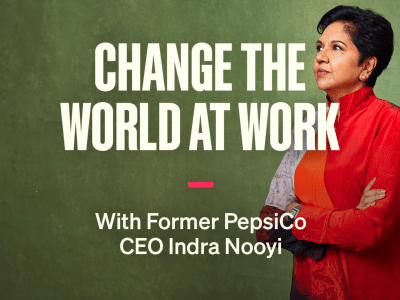 MasterClass Indra Nooyi: Learn How To Make Purpose-Driven Changes At Work!