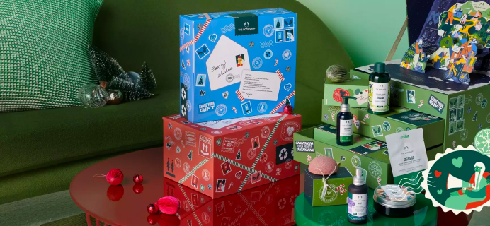 The 2022 Body Shop Beauty Advent Calendars: Pop Up Box Filled With Beauty Goodies!