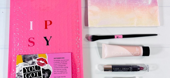 Ipsy Glam Bag September 2022 Review – YOU GOT THIS