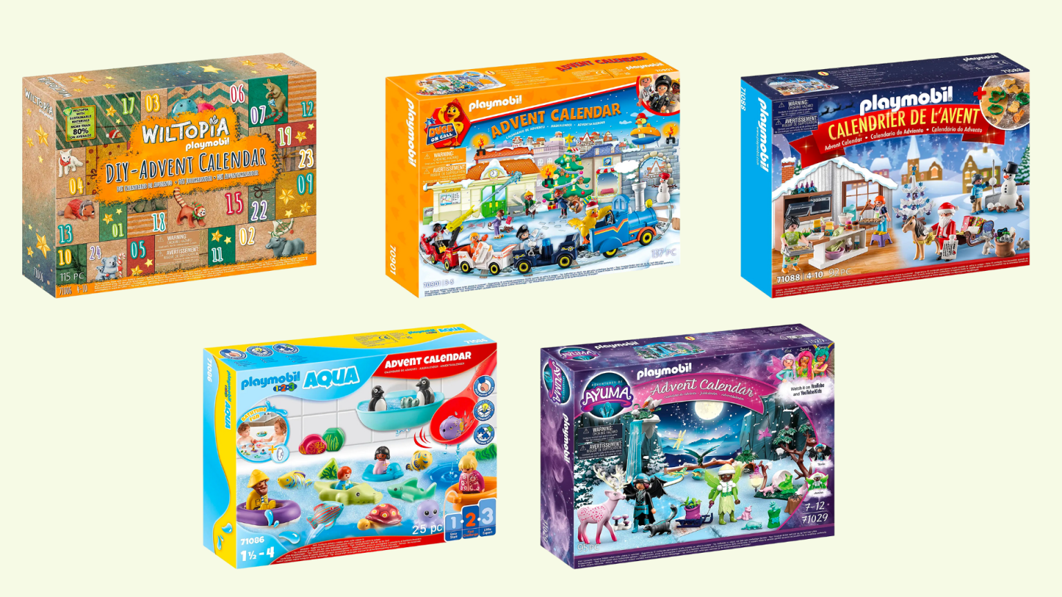 2022 Playmobil Advent Calendars 5 Countdown Calendars To A Fun