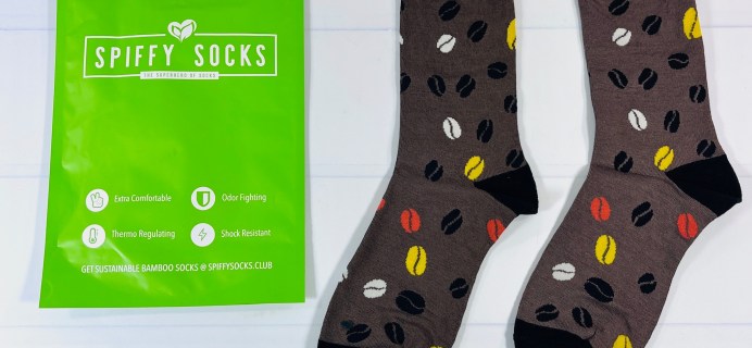 Spiffy Socks October 2022 Review: Coffee Beans