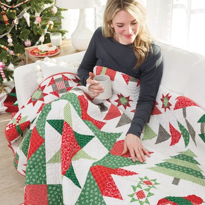 Annie’s Yuletide Quilt Block-of-the-Month Club Coupon: Get 50% OFF Your First Quilt Box!