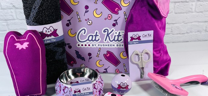 Cat Kit by Pusheen Box Fall 2022: Pampurr Your Vampurr!