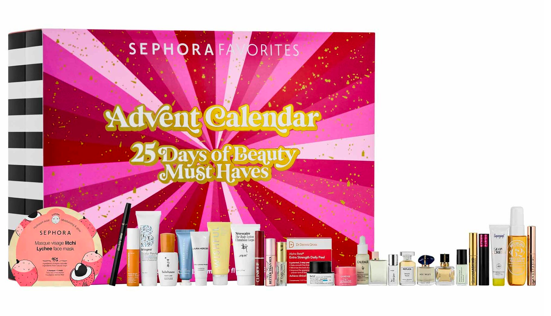 2022 Sephora Beauty 25 Days of Beauty Must Haves Advent Calendar 25