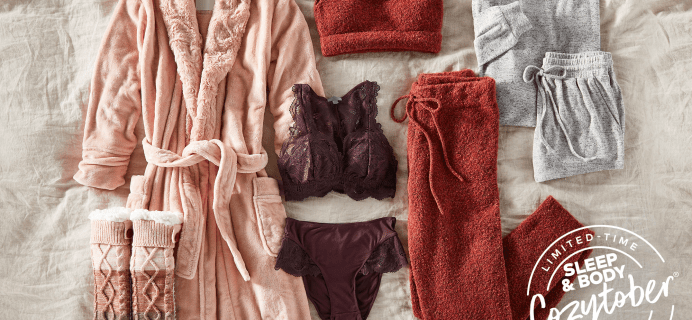 Wantable Cozytober Sleep & Body Edit: Feel Beautiful In and Out of the Bedroom!