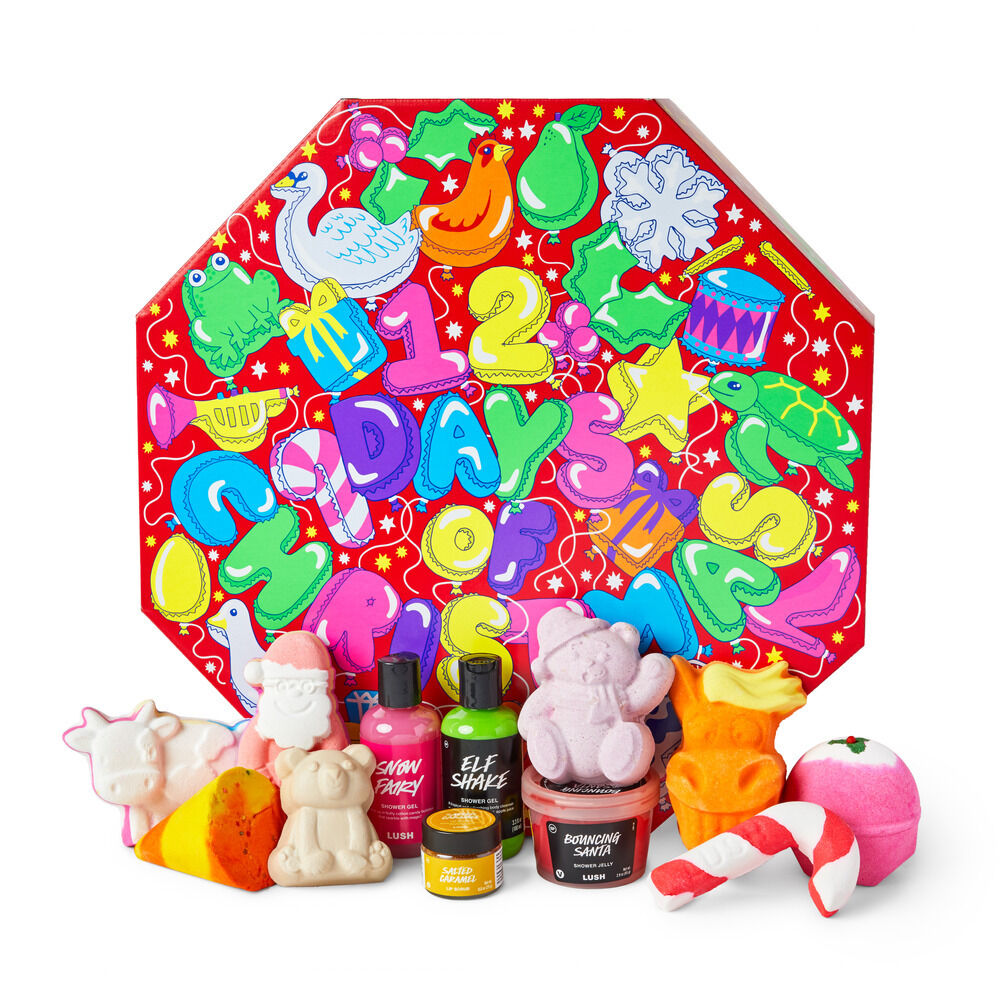 2022 LUSH Beauty Advent Calendars: 12 And 25 Days Of Lush Bestsellers ...