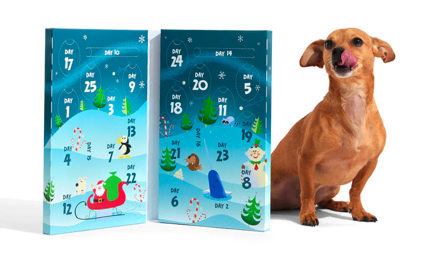 2022 BarkBox Dog Treat Advent Calendar Enjoy 25 Days of Treats With