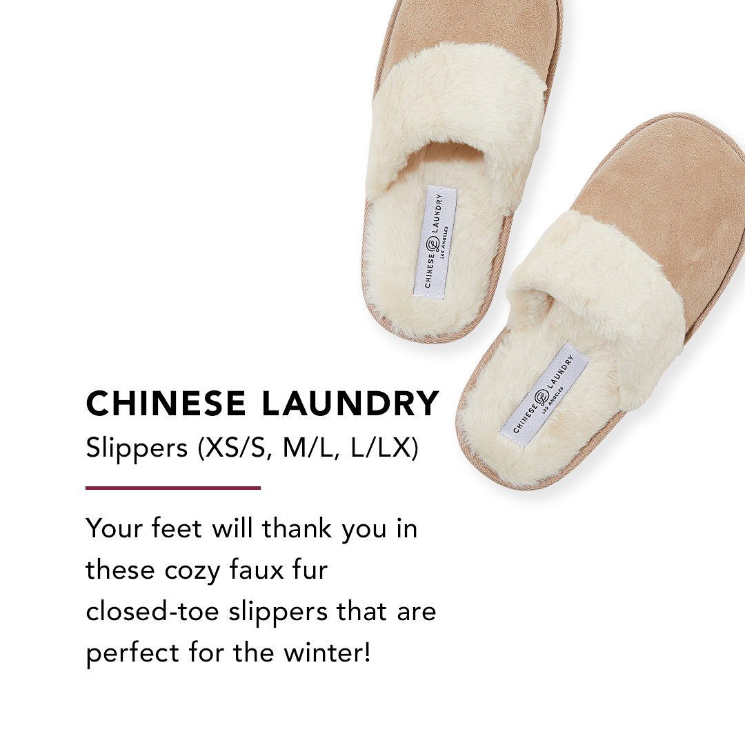 FabFitFun Winter 2022 Spoilers - Chinese Laundry Slippers