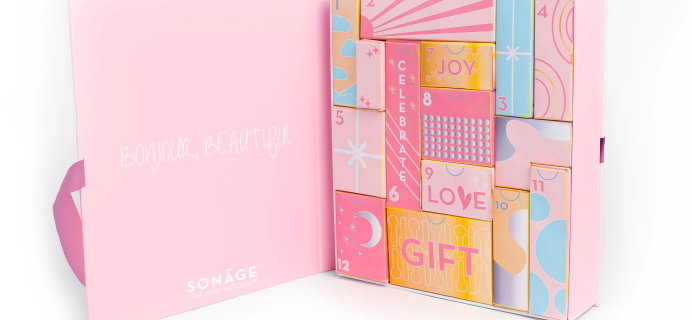 2022 Sonage Beauty Advent Calendar: 13 Sonage Bestsellers and Must Haves!