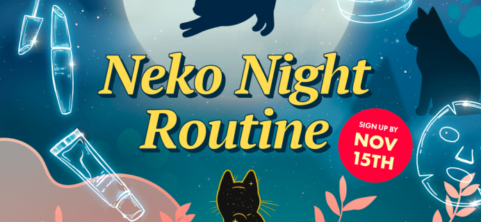nomakenolife (nmnl) November 2022 Spoilers: Neko Night Routine!