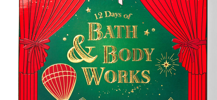 2022 Bath & Body Works Advent Calendar: 12 One Of A Kind Gifts!